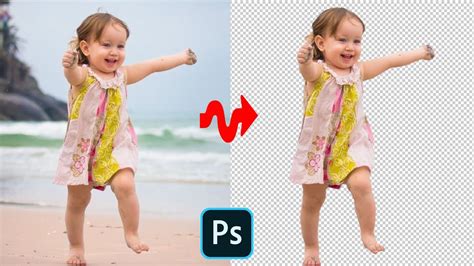 How To Remove Background Of Photo In Photoshop फोटोशॉप में फोटो का बैकग्राउंड कैसे हटाए Youtube