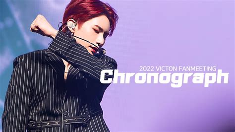 K Victon Fanmeeting Chronograph Focus