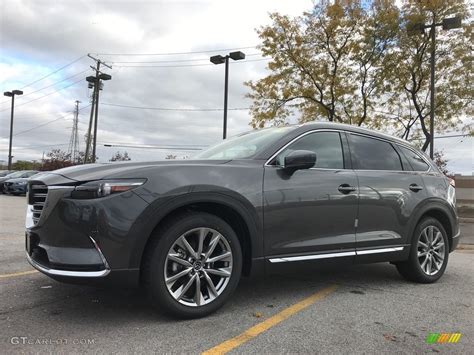 2018 Machine Gray Metallic Mazda CX 9 Grand Touring AWD 123667122