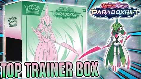 Eisenkrieger Top Trainer Box Opening Pokemon Paradoxrift Opening