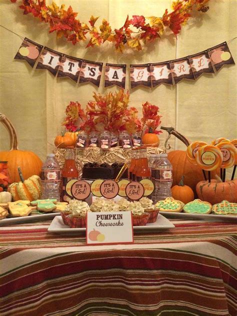 Fall Baby Shower Ideas