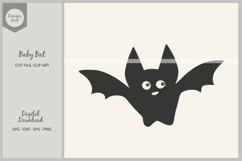 Flying Baby Bat SVG, Halloween Clipart Graphic by DESIGNS NOOK ...