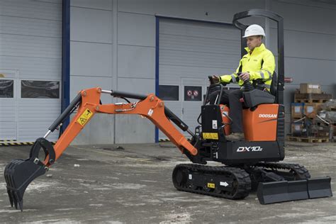 Doosan Dx Z Mini Excavator Gordons Construction Equipment