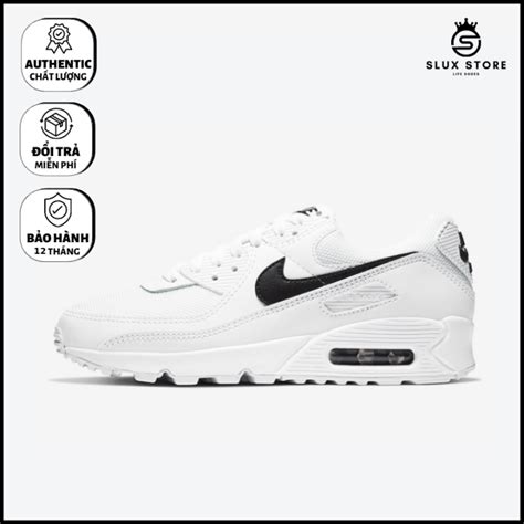 Giày Nữ Nike Air Max 90 Next Nature Black White Dh8010 101 Lazadavn