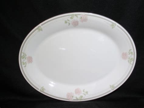 Royal Doulton Twilight Rose Oval Platter Inch Missing Pieces