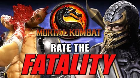 Rate The Fatality Mortal Kombat 9 Komplete Edition All Fatalities Rated Youtube