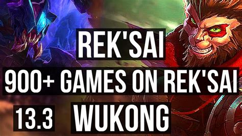 Reksai Vs Wukong Jng 29m Mastery 900 Games 1224 Godlike