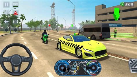 Taxi Sim 2020 Jaguar F Type Driving Miami City Wheel Drive Android