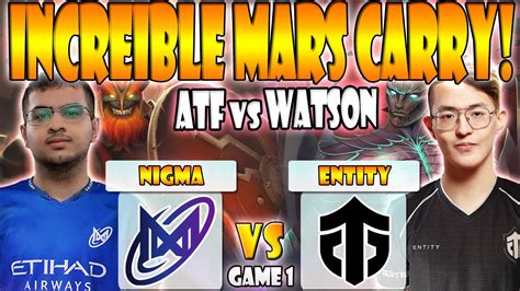 NIGMA GALAXY VS ENTITY BO3 GAME 1 ELIMINACIÓN ATF SUMAIL VS WATSON