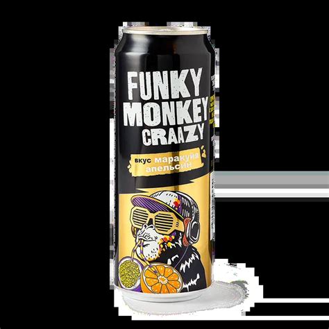 Напиток Funky Monkey Craazy кола-малиновый пирог газированный, 450 мл ...