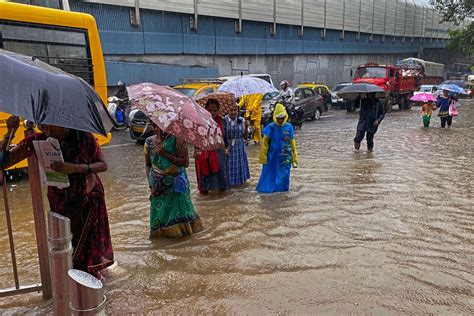 Several Parts Of Mumbai Face Waterlogging The Statesman Several Parts