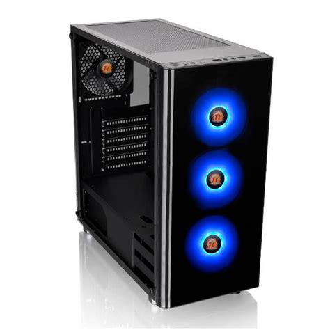 Gabinete Thermaltake V200 TG RGB Lateral Em Vidro Temp CA 1K8 00M1WN