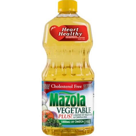 Mazola® Vegetable Plus!™ Oil Blend, 40 fl oz - Kroger