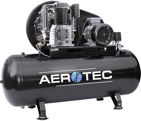 Aerotec Compresseur Pneumatique 650 270 PRO 10 270 L 10 Bar Conrad