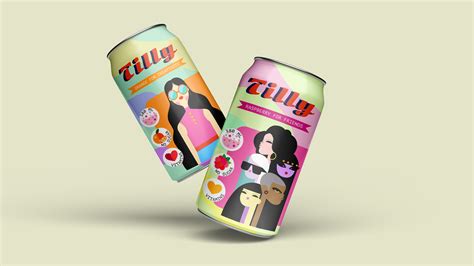 Soda cans design on Behance