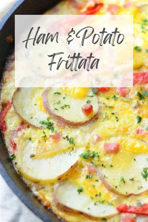 Ham And Potato Frittata