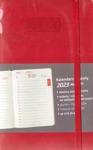 Kalendarz 2023 B6 Dzienny Lux MIX AVANTI Ceny I Opinie Ceneo Pl