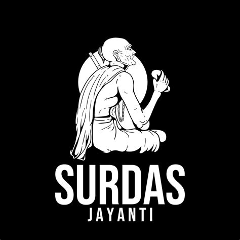 Surdas Jayanti Silhouette Vector Illustration 22695664 Vector Art At