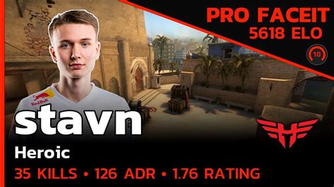 Stavn Heroic Elo Is Too Easy Mirage Faceit Lvl Csgo Pov