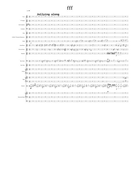 Mb1 Sheet Music For Piano Trombone Organ Vocals And More Instruments Mixed Ensemble