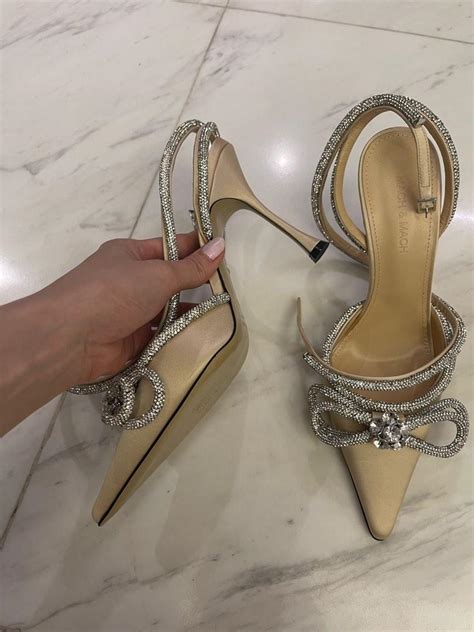Mach Mach Nude Heels Size 39 Women S Fashion Footwear Heels On Carousell