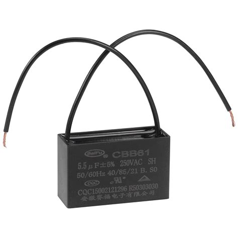 Buy Uxcell Ceiling Fan Capacitor Cbb Uf V Ac Wires Metallized