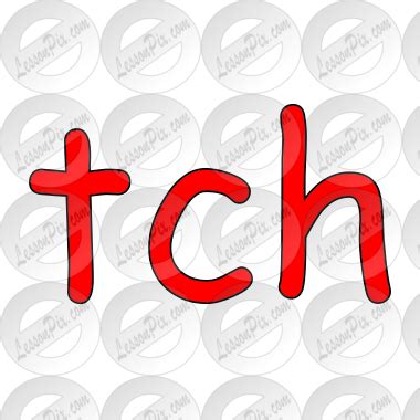 tch Picture for Classroom / Therapy Use - Great tch Clipart