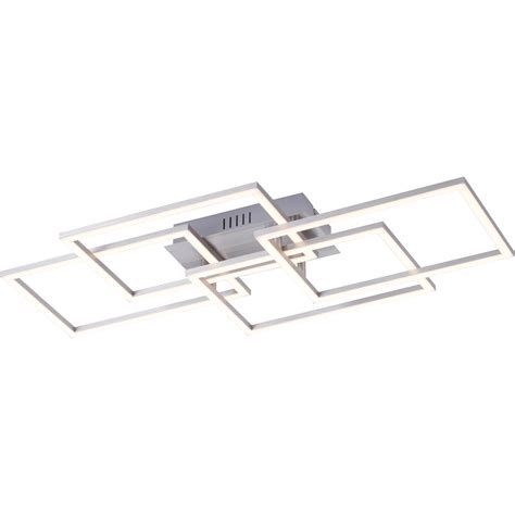 Just Light Led Deckenleuchte Iven Stahl X Cm Kaufen Bei Obi