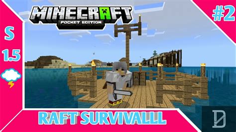 Buat Rakit Di Tengah Laut Minecraft Pe Survival Series Season