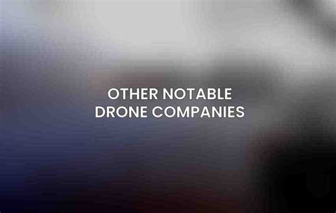 Best Drone Companies: Who ⚠️ to Trust (June 2024) - ACCIYO