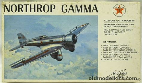 Williams Brothers Northrop Gamma Texaco Sky Chief Or Polar Star