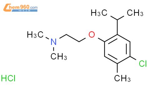 16809 59 9 Ethanamine 2 4 Chloro 5 Methyl 2 1 Methylethyl Phenoxy N