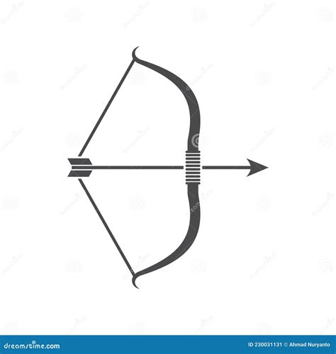 Classic Archery symbol stock illustration. Illustration of ...