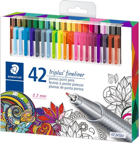 Amazon Staedtler Triplus Fineliner 334 0 3mm 48pc Office Products