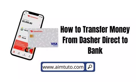 How To Transfer Money From Dasher Direct To Bank Account Complete