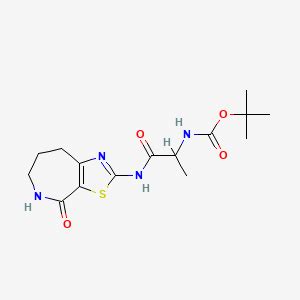 Tert Butyl 1 Oxo 1 4 Oxo 5 6 7 8 Tetrahydro 4H Thiazolo 5 4 C Azepin