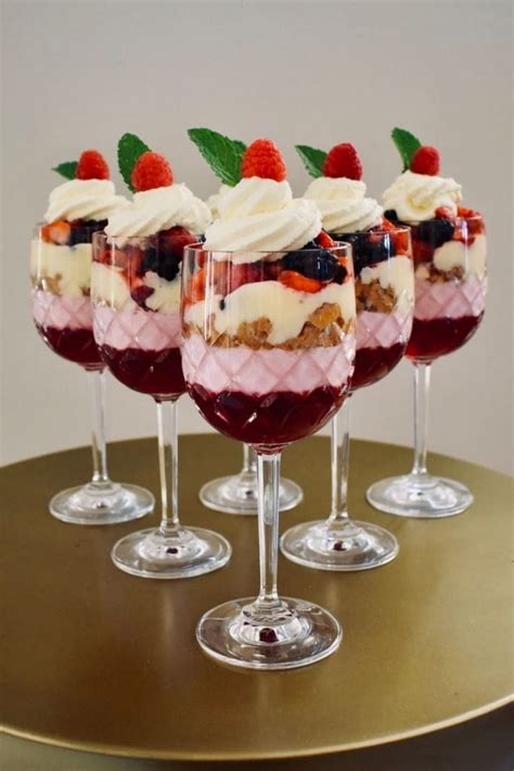 Mini Trifles Christmas Recipe Cooking With Nana Ling