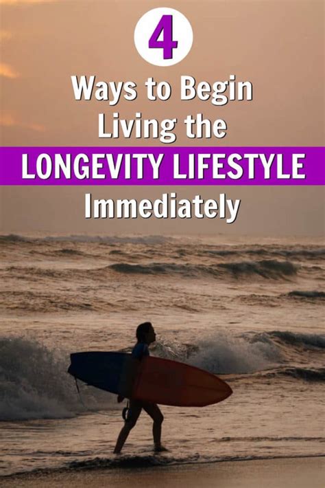 4 Ways To Live The Longevity Lifestyle Right Now [guide And Video]