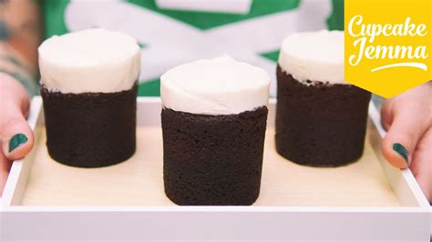 How To Make Chocolate Guinness Cakes Cupcake Jemma Recipe Youtube