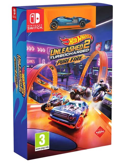 Joc Hot Wheels Unleashed Turbocharged Pure Fire Edition Pentru Nintendo Switch