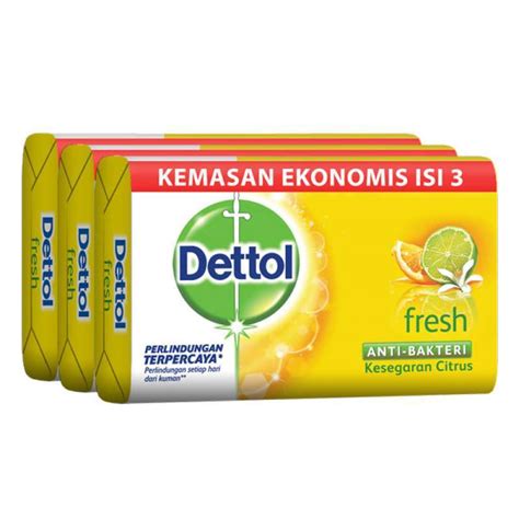 Jual DETTOL BAR SOAP FRESH 105G 3 S Di Seller Hypermart WTC Serpong