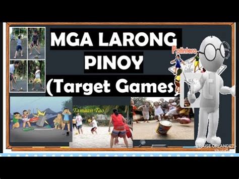 MAPEH 5 P E MELC 1st Qtr Mga Larong Pinoy Target Games At Kasanayang