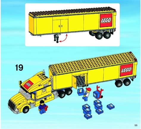 LEGO 3221 LEGO City Truck Instructions City Traffic