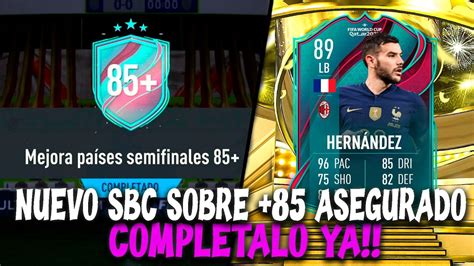 ABRO NUEVO SBC SOBRE 85 WC ASEGURADO MERECE LA PENA En FIFA 23