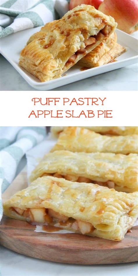 Puff Pastry Apple Slab Pie Recipe