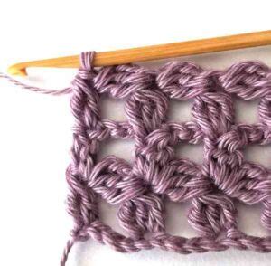 The Blossom Grid Stitch Nordic Hook Free Crochet Stitch Tutorial