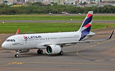 LATAM Brazil Airbus A320neo Ready To Takeoff AERONEF NET