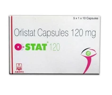 O Stat Orlistat 120 Mg Capsule Packaging Type Box Packaging Size