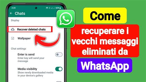 Come Recuperare Vecchi Messaggi Eliminati Da Whatsapp Ripristina Le