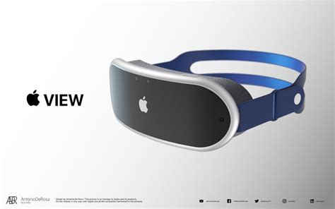 Apple Mixed Reality Headset Renders Depict Rumored Design - MacRumors